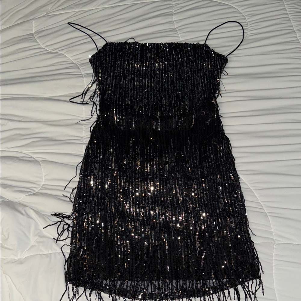 Sequin Mini Dress - image 1
